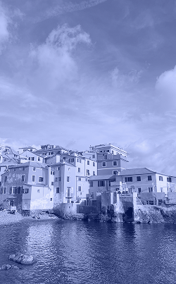 Foto di Boccadasse, luogo iconico di Genova